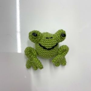 Cute Crochet Little Frog